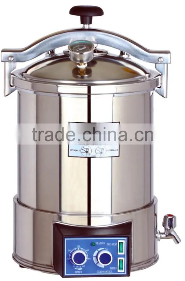 New Type Portable Pressure Steam Sterilizer Moderl PA-NJ with Electric heated -Bluestone Autoclave