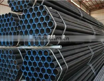 ERW,High frequecy welding Technique and Round Section Shape galvanized steel pipe Hot dip GI