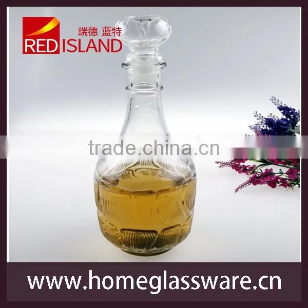 Decanter Vintage Glass Liquor Whiskey Crystal Bottle