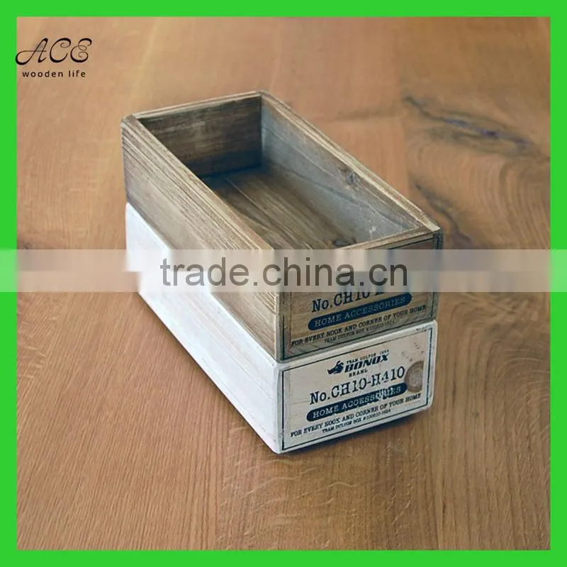 Antique wooden box Vintage wooden box Rustic wooden box