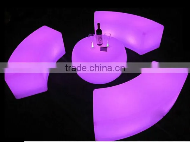 Illuminated Bar Bench LED Seat LG-1240