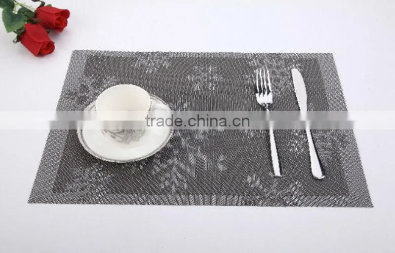 Store More Modern Design Snow Pattern Dinnerware Reversible Table Placemat