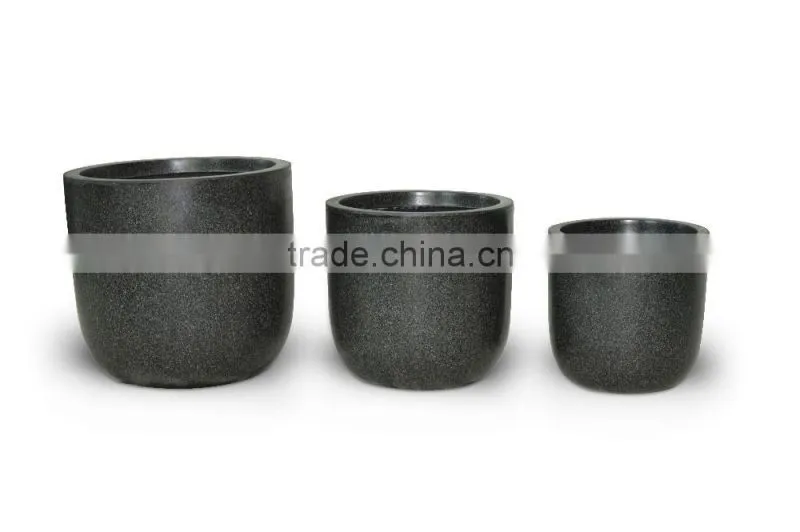 Sandstone Round Outside Garden Nursery Plant Pot