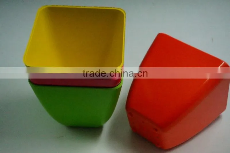 Factory hot sale bio bamboo fibre flower pot