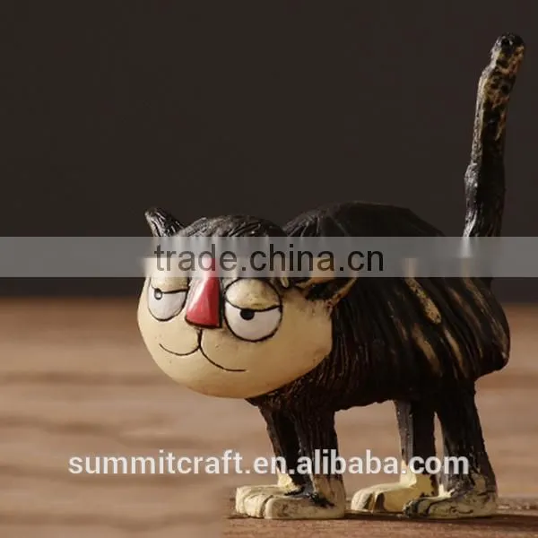Antique animal movie cartoon mini dog figurine