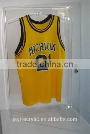 factory wholesale cheap Clear Acrylic lucite acrylic t shirt display case
