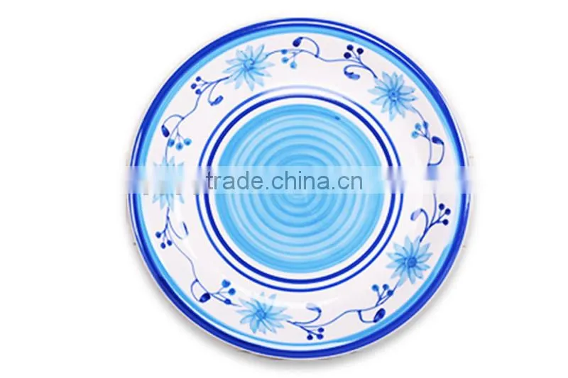 handpainted ceramic soup bowl