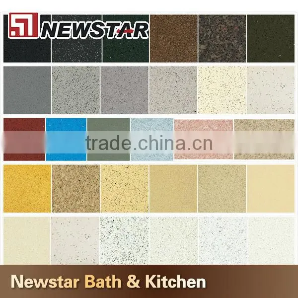Made in China hot sales white quartz floor tiles