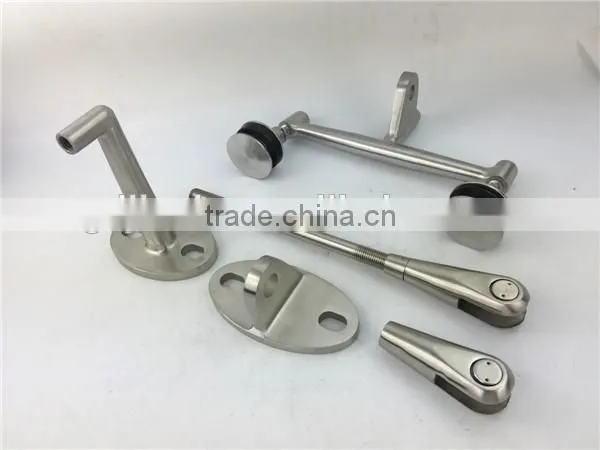 Stainless Steel Glass Canopy Fitting/Wall To Glass Bracket