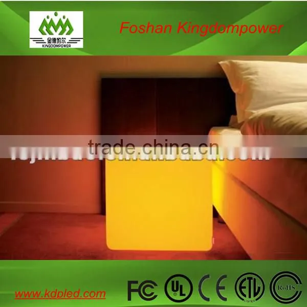 recharge waterproof 16 colors decorative cube furniture