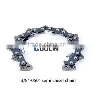 China Manufacture Bolin Brand 12" 3/8"lp .050"gauge Semi Chisel Chain Saw chain