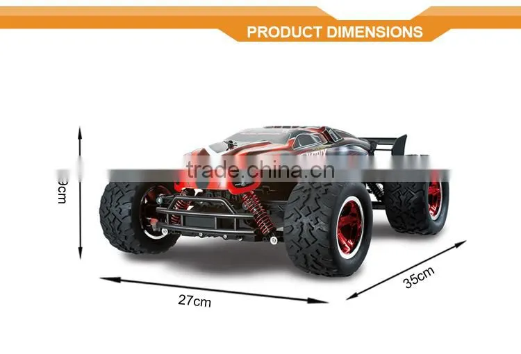 2.4G 1:12 Scale 25km/h Electric 4WD Buggy Big Wheels HSP RC Car Toy for Children