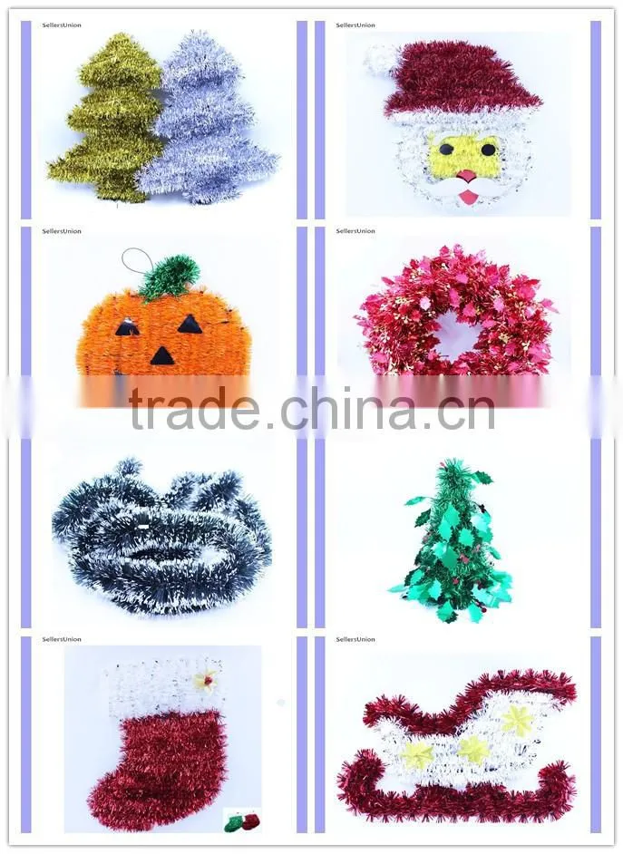2015 PET moving Christmas decoration, mini crystal Christmas tree