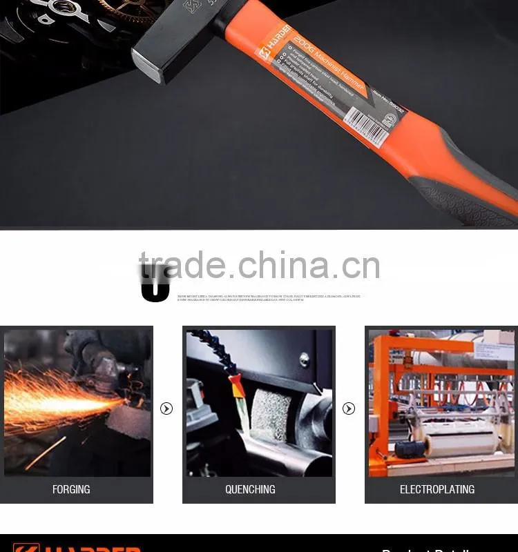 Professional Machinist Hammer With F/G Handle