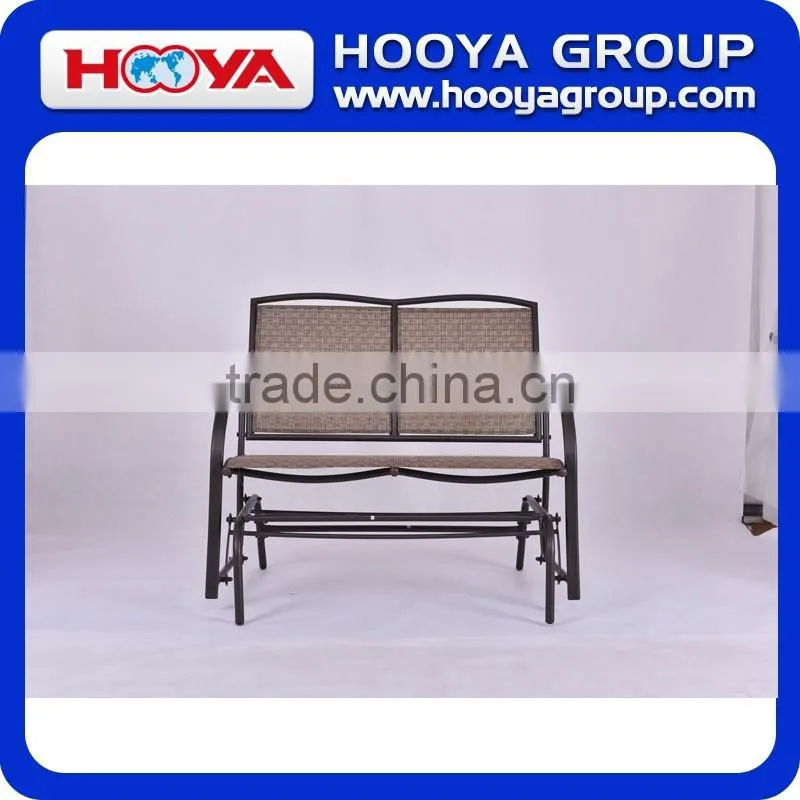 Iron outdoor double cheap leisure chair