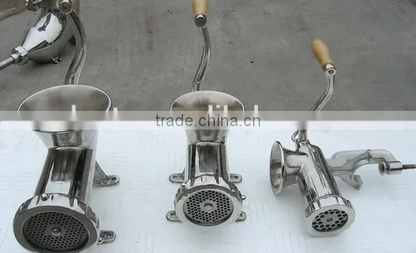 32# manual aluminum alloy meat mincer / aluminum meat grinder