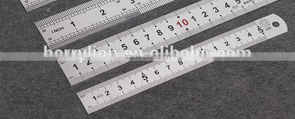 Berrylion Stainless Steel Ruler Thicken Straight Ruler 150-2000mm Straight Ruler