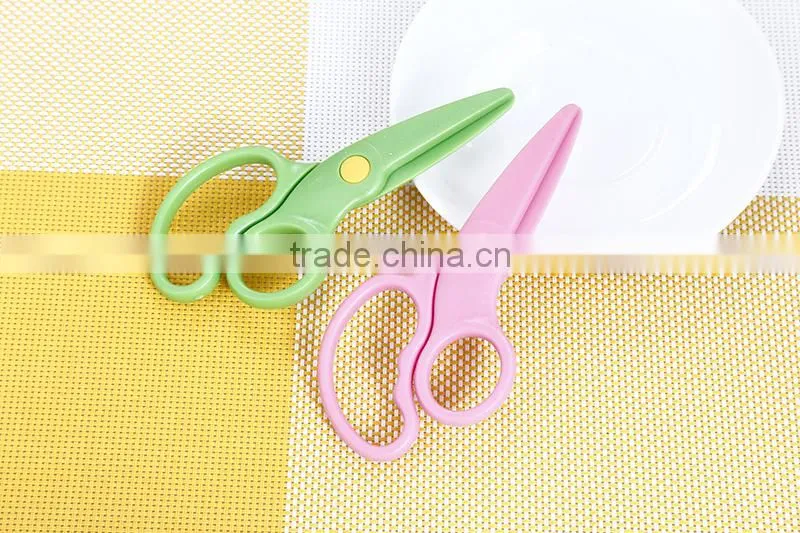 AKN01 Best Selling Products Safety Plastic Scissors for Cutting Papers