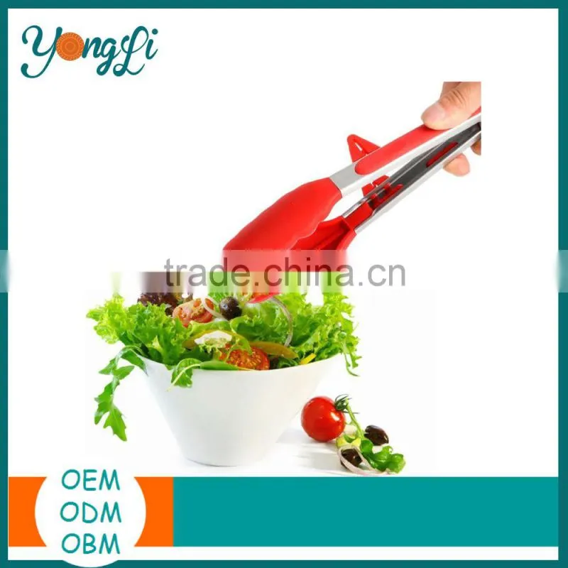 Kitchen Appliance Silicone Baking Tongs
