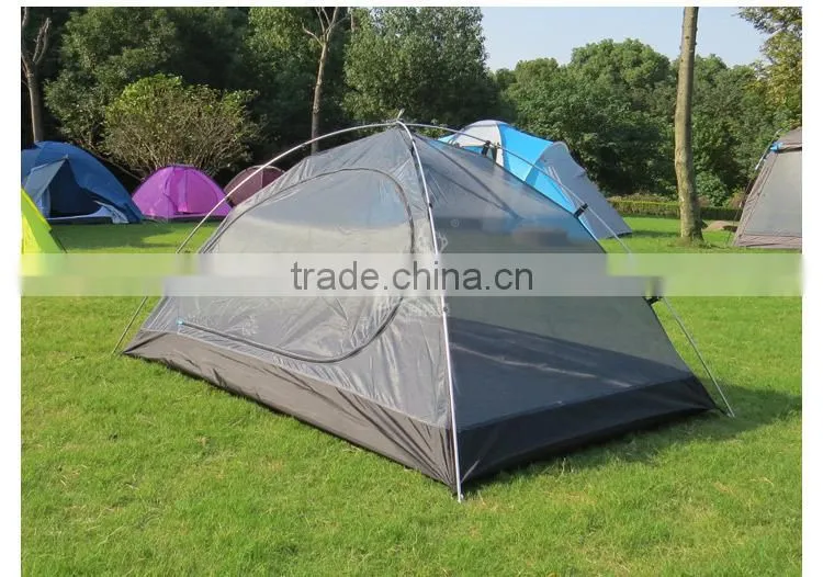 Aluminium Pole Two Layer 2 Person Camping Tent