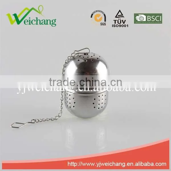 WCTS178A Good quality Hot sale Stainless Steel funny shape Tea Ball Tea Infuser with chain