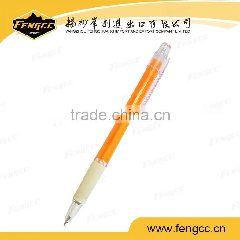 Top sale promotion hotel customized plastic gel ink ball pen
