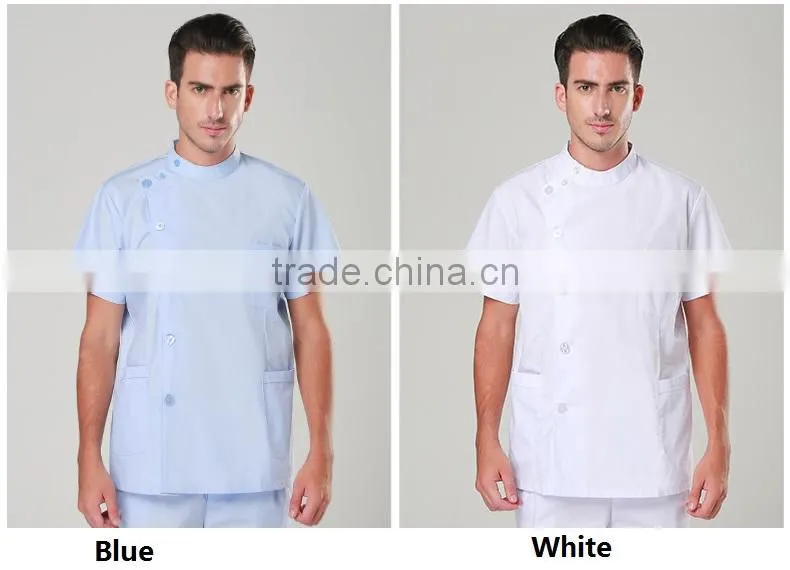 Nurse short sleeve wear dental and oral doctor apparel summer medical uniform scrubs suits