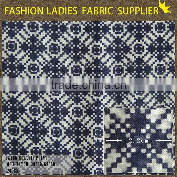shaoxing cichengtex fashion soft handfeeling woven 100% printed rayon fabric