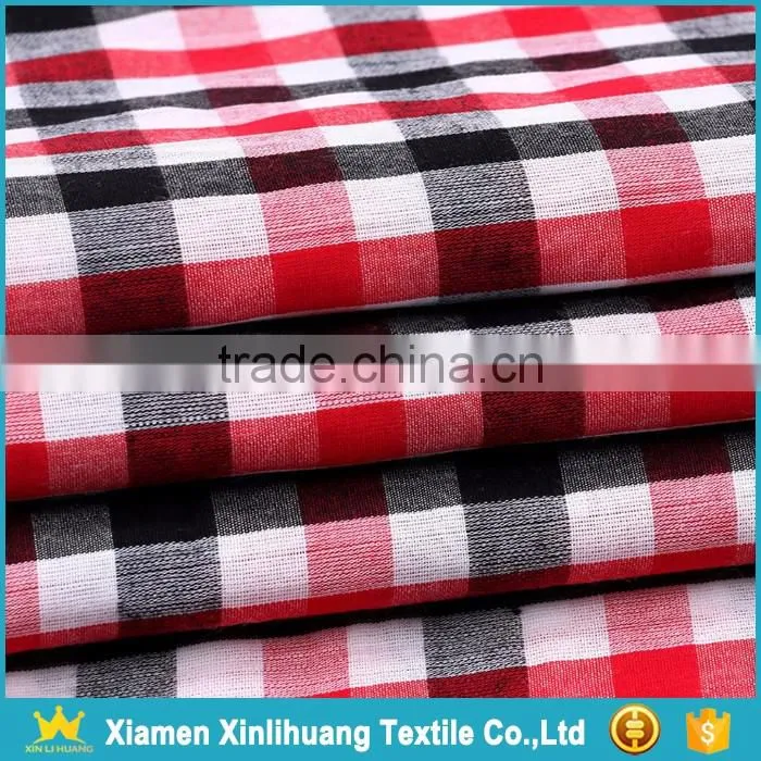 High Quality 100% Cotton Yarn Dyed Shirting Fabric with Cheap Price