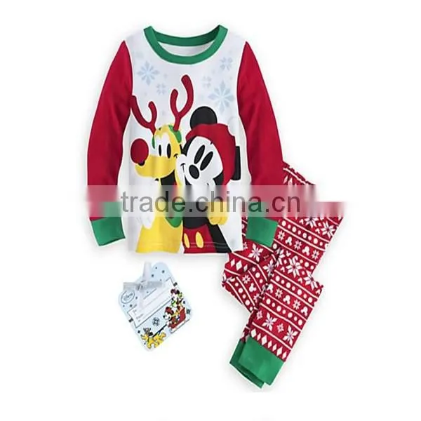 New Baby Children Pajamas Wholesale Long Sleeve Cartoon In Pajamas Costume