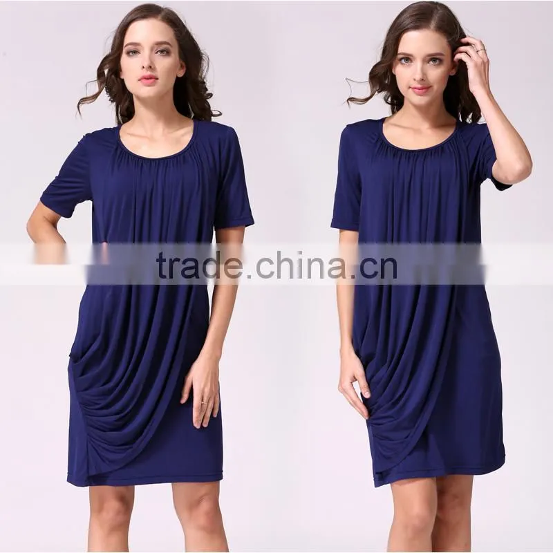 MAMALOVE Soft Knitted Fabric Summer Matern Dress Manufacturer Nurs Clothes Breastfeeding Dress