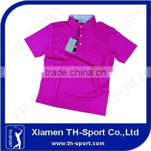 Brand Solid Color Printing Polo Golf T Shirt