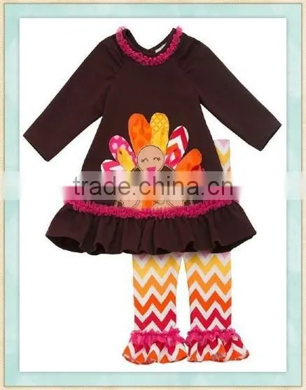 turkey thanksgiving kids girls outfits boutique clothing toddler girl clothes boutique ruffle icing pants conice baby clothes