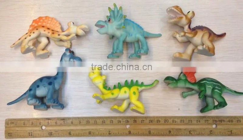 Cartoon wild animal horse tiger lion girafee toys PVC lifelike animals