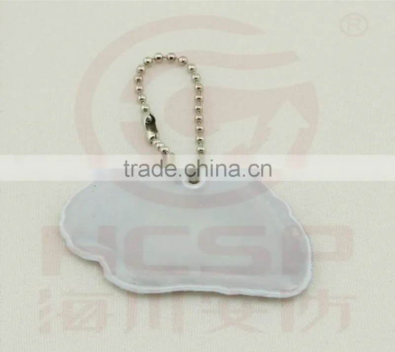 Fashion cow Reflective Keychain