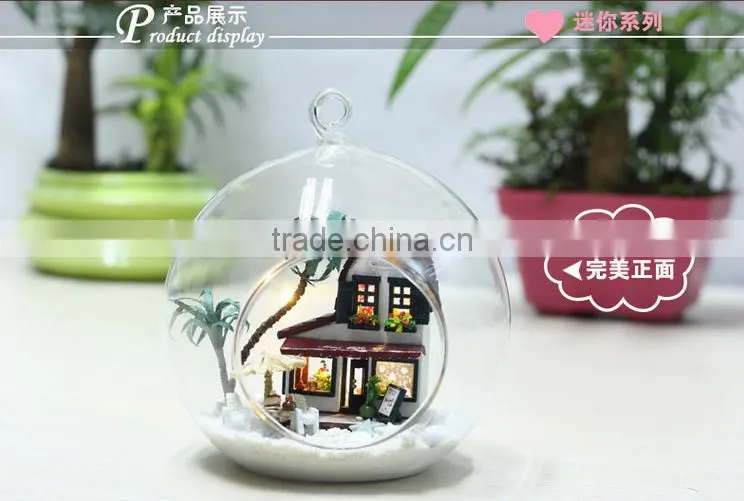 Best toys for 2015 christmas gift,open glass ball
