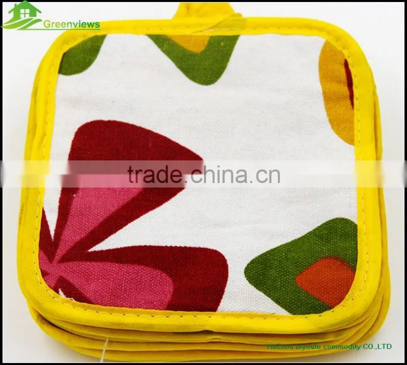 Promotional 100% Cotton Pot Holder for Kitchenware pot holder