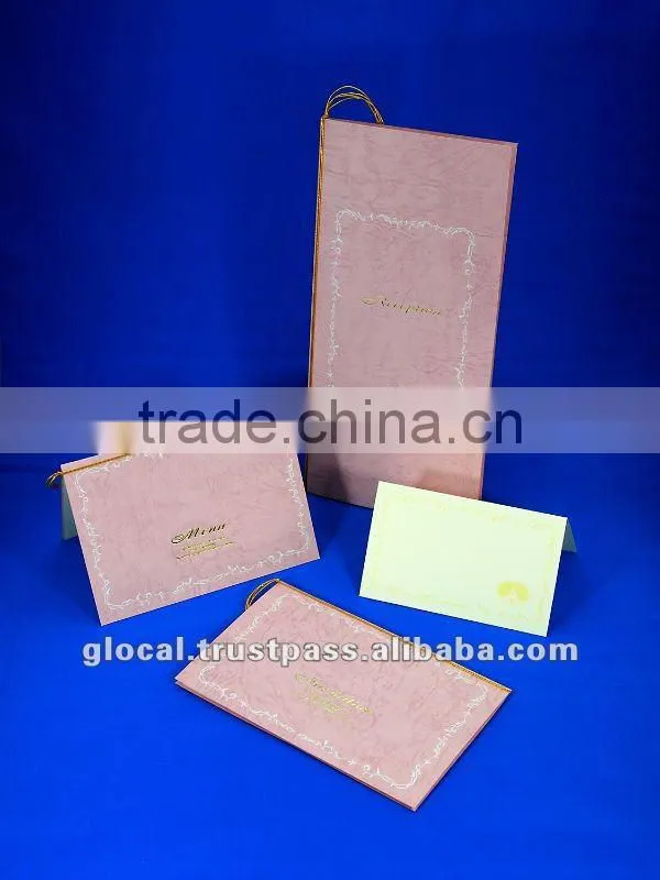 Japan Wedding Invitation Card 'REGEND BLUE' STOCKLOT
