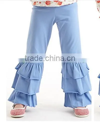 Wholesale baby icing leggings multi-color stiped icing pants leggings toddler