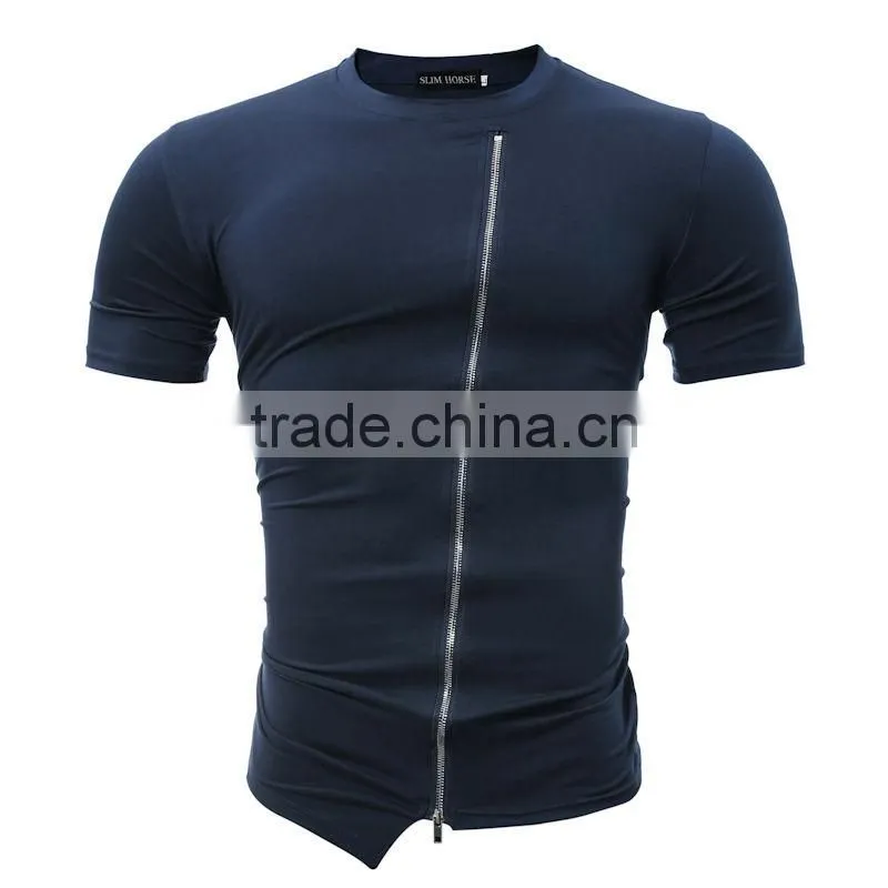 Men's Sports Gym Short Sleeve T-shirt Casual Basic Tops Tee