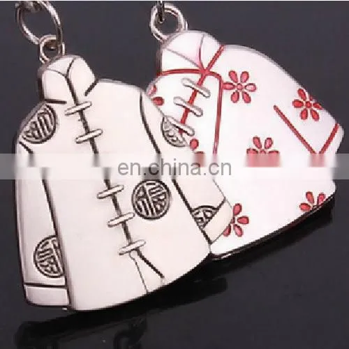Fashion New Design High Quality Love House Keychain Couple Valentine's Day Gift