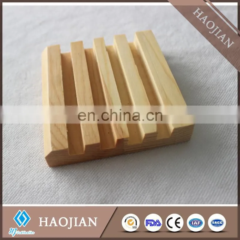 4 recess beautiful solid wood coaster holder, square wooden base of coaster