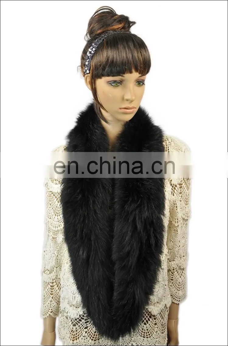 Factory Sale 2015 Fashion Multifunction Real Mink Fur Amazing Scarf