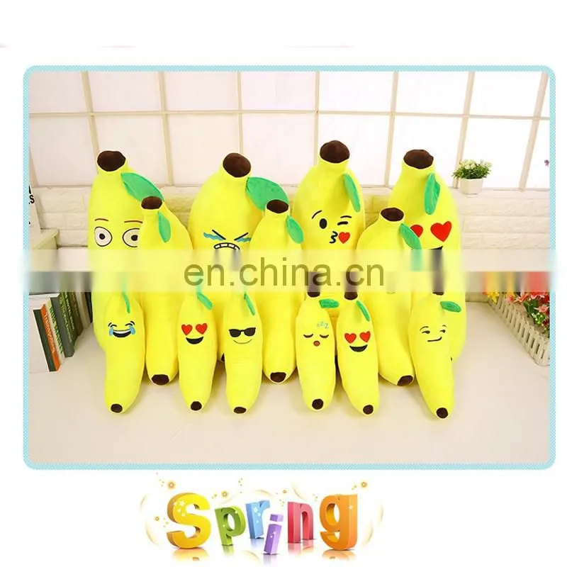 Custom 8" stuffed plush fruit toys apple,banana, cherry,strawberry pineapple plush toy manufacturer
