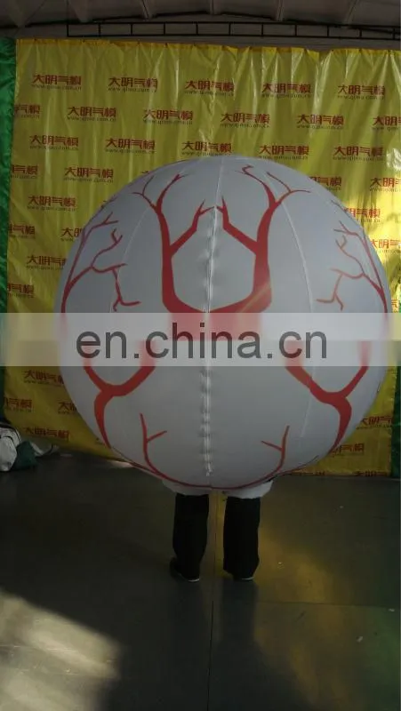 New brand movable inflatable eyeballs for advertisement