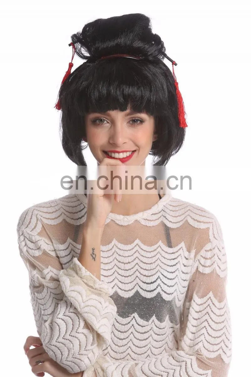 Japanese Geisha bobo party wigs P-W219