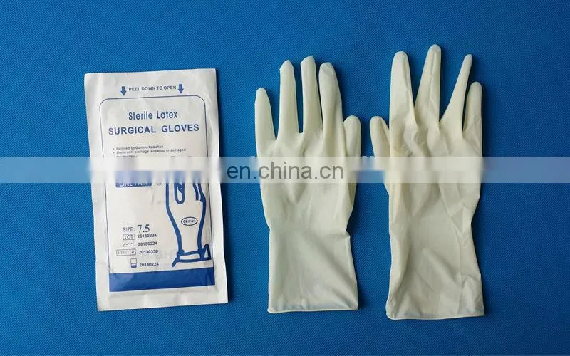 Non-sterile powder free disposable nitrile glove/sterile latex free surgical gloves