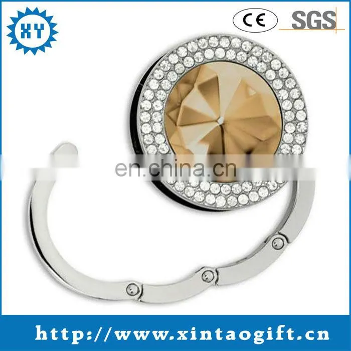 Custom design metal bag hanger keychain