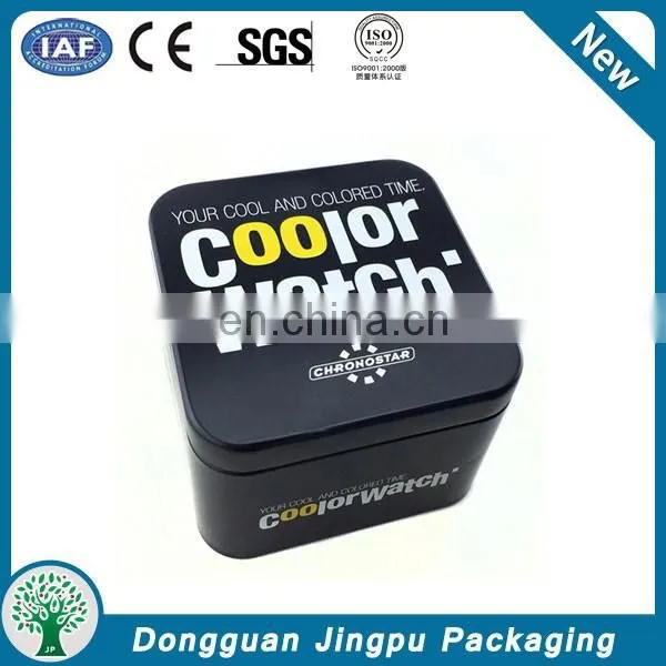 Factory hot sales round metal travel empty decorative candle tins