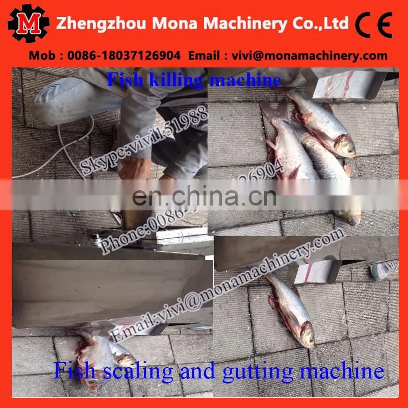 stainless steel Fish Scaling Machines / Fish Gutting Machine /Fish Descaler Machine